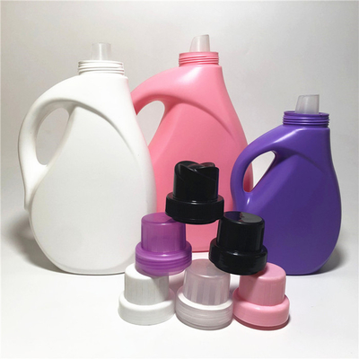 1000ml ανακυκλώσιμο SGS πλαστικών εμπορευματοκιβωτίων κενών μπουκαλιών πλυντηρίων καθαριστικών
