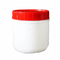 600Ml Shatterproof ευρύ στοματικό πλαστικό βάζο μεταλλικών κουτιών σκονών πολυαιθυλενίου πλαστικό