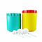 HDPE κυλίνδρων κενό πλαστικό σκονών βάζο 500g 600g μεταλλικών κουτιών εμπορευματοκιβωτίων ευθύ πλαστικό