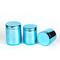 Ευρύ στοματικού Metalized βάζο μεταλλικών κουτιών 100Ml-2000ml σκονών χρωμίου πλαστικό με το καπάκι