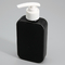 Κενά HDPE μπουκαλιών λοσιόν 150ml ανακυκλώσιμα μαύρα πλαστικά μπουκάλια αντλιών