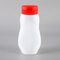 330g LDPE καρυκευμάτων σάλτσας σαλάτας πλαστικά μπουκάλια συμπιέσεων με το κτύπημα τοπ ΚΑΠ