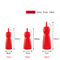 LDPE Squeezy κενά μπουκάλια σάλτσας μπουκαλιών 500ml καρυκευμάτων με το κτύπημα τοπ ΚΑΠ